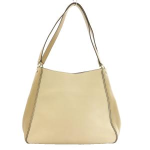 kate spade new york レイラ ミディアム トリプル コンパートメント ショルダーバッグ レザー オフホワイト サンドベージュ