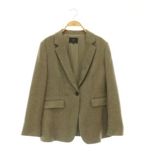 24AW ウールライクカルゼ テーラード ジャケット 44 グレー /SY OS
