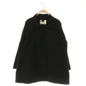 BLACK WARP COTTON DENIM シャツ 長袖 プルオーバー オーバーサイズ 1 ブラック