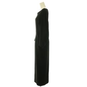 Mame Kurogouchi Curved Line Neck Dress ワンピース 2 ブラック