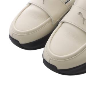 PUMA LOAFYR WNS ローファー シューズ 22.5cm アイボリー 397730-02 厚底 /RI