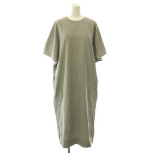 26SS Sweat Onepiece ワンピース LAppartement取り扱い ロング 五分袖 コットン