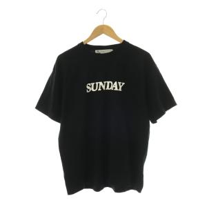 26SS SUNDAY Tシャツ カットソー 半袖 ブラック /HK OS