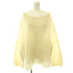 HAND KNIT ジャンボタム アイボリー