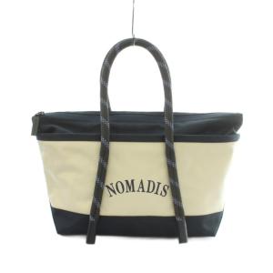 一部SHIPS別注 26SS CITY TREK トートバッグ ナイロン アイボリー 紺 ネイビー /MI