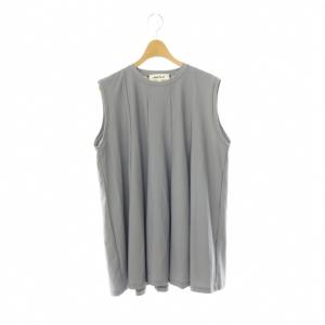 サンプル品 26SS PANEL DRAPE TANK-TOP タンクトップ カットソー ストレッチ 38