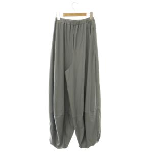 ENFOLD 26SS  WIDE BALLOON-PANTS パンツ イージー バルーン 38 ライトグレー /HS
