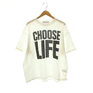 ×THIRD MAGAZINE×mikomori CHOOSE LIFE SLOGAN H/S TEE