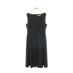 Rainy Dress ワンピース ロング ノースリーブ 42 ネイビー 38335 /DO OS