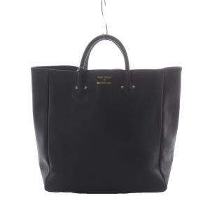 アーバンリサーチ別注 EL PRINTED TOTE M BLACK ハンドバッグ  トートバッグ 黒