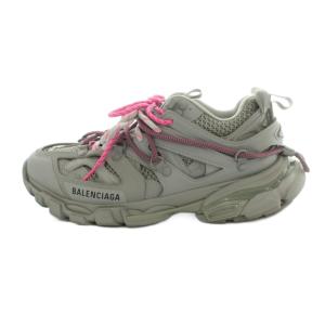 Track Lace Sneakers スニーカー US9 グレー ピンク 800590