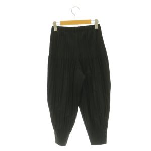 PLEATS PLEASE ISSEY MIYAKE イッセイミヤケ バルーンパンツ　1 ブラック PP43-JF413