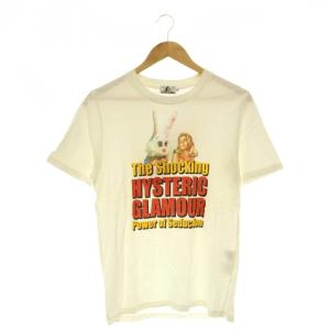 THE SHOCKING プリントTシャツ カットソー コットン S 白 マルチカラー /CX OS SH