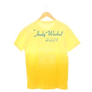 HYSTERIC GLAMOUR × アンディウォーホル Andy Warhol グラデーション プリントTシャツ カットソー M イエロー