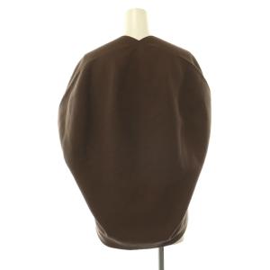 Spick&Span 26SS CO/PE コンフォートフレンチプルオーバー ニット カットソー ブラウン /DO OS