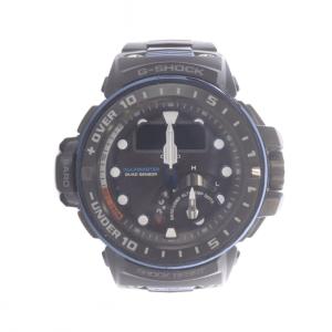 G-SHOCK 電波ソーラー GULFMASTER 腕時計 ブラック ブルー GWN-Q1000MC