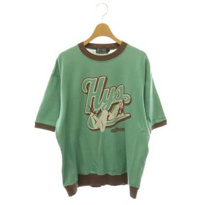 26SS AUTHENTICジャカード Tシャツ L グリーン