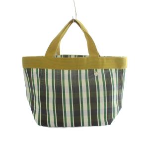 スピックアンドスパン取扱 26SS Multi Stripe Mesh Small Bag ハンドバッグ