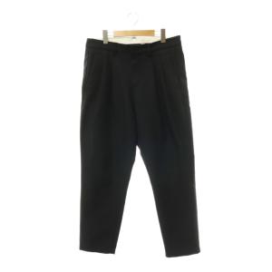 アモッサPeサージ 2タックワイドジョッパーズパンツ テーパードパンツ 3 ブラック /ES SH