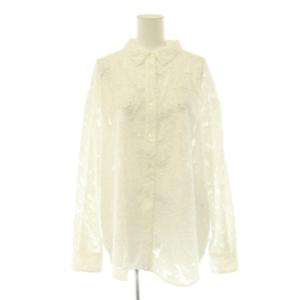 26SS シアージャガードシャツ 長袖 前開き F 白 ホワイト /CX OS