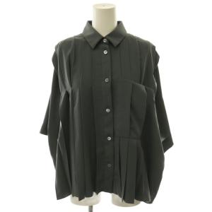 26AW PLEATS WIDE BOX SHIRT