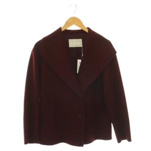 24AW WoolRever ショートコート 2 バーガンディー