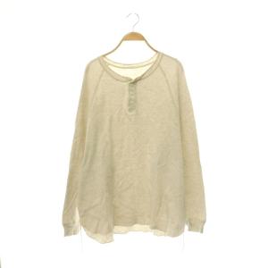 MUSE de Deuxieme Classe取り扱い WタックヘンリーネックTシャツ カットソー 長袖