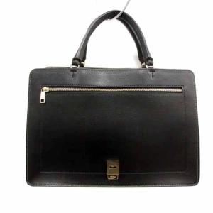 2WAY ショルダーバッグ ハンドバッグ レザー 黒