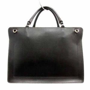 FURLA 2WAY ショルダーバッグ ハンドバッグ レザー 黒