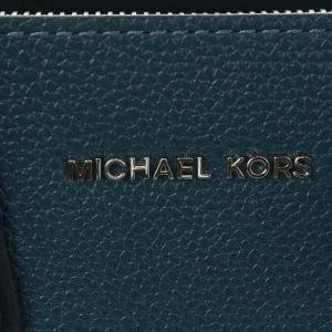 MICHAEL KORS MERCER 2WAY ショルダーバッグ ハンドバッグ レザー ブルー ネイビー