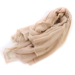 tobia シアーストール フリンジ ピンク