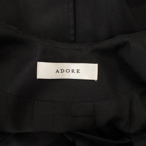 ADORE 21AW イージーラスタージャンバースカート ワンピース 38 黒