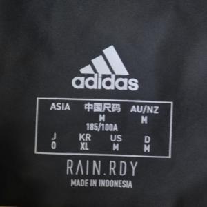 adidas Utilitas Rainジャケット レインウェア レインジャケット 中綿 アウター ベルト付き O 黒 ブラック FT2474