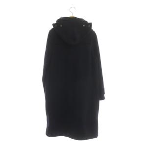 GLOVERALL ELIZA フード付ロングダッフルコート メルトン 40 ネイビー