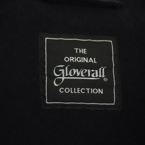 GLOVERALL ELIZA フード付ロングダッフルコート メルトン 40 ネイビー
