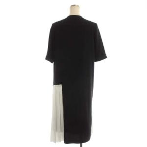 GRACE CONTINENTAL ワンピース プリーツ 36 ブラック