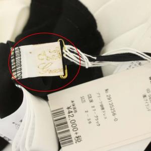 GRACE CONTINENTAL ワンピース プリーツ 36 ブラック