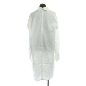 CELINE 20EE1/165C フィービー 2WAY シャツワンピース 長袖 膝丈 襟付き 34 ホワイト