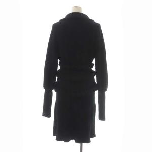 CHANEL リブニットワンピース 40 黒