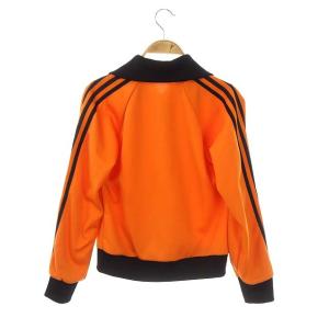 adidas Originals ヴィンテージ 70S 80S トラックジャケット デサント製 オレンジ ブラック
