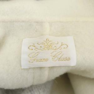 Grace Class 18AW リバーチェスターコート アウター ロング ウール リボンベルト付き 34 ライトグレー アイボリー