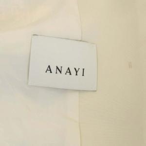 ANAYI 22SS ファンシーツイードコクーンジャケット 38 ピンク