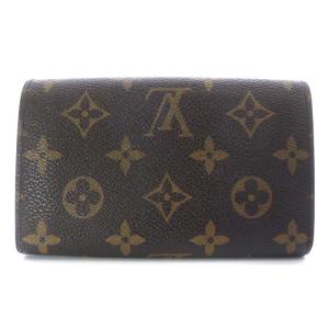 LOUIS VUITTON M61730 モノグラム ポルトモネ ビエ トレゾール 財布 二つ折り ブラウン