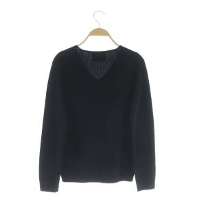 BEAUTY&YOUTH UNITED ARROWS ウールカシミヤVネックニットプルオーバー セーター 長袖 ブラック