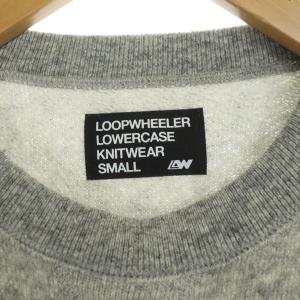 LOOPWHEELER × LOWERCASE クルーネックニット トレーナー 長袖 S グレー