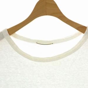 Deuxieme Classe 20AW layering Tシャツ カットソー 長袖 イレギュラーヘム イレヘム 白 ホワイト