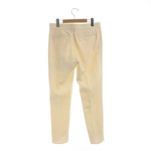 Drawer フランネルスリムパンツ ウール シルク混 36 アイボリー