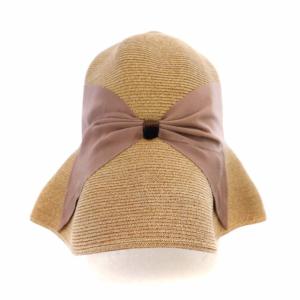 Athena New York 麦わら帽子 ストローハット ベージュ 茶 ブラウン 03-5548-3822