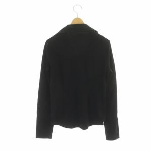 PRADA SPORT カットソー 長袖 ヘンリーネック プルオーバー コットン L 黒 ブラック