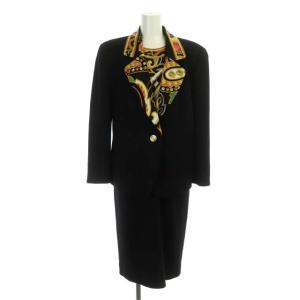 セットアップ ジャケット 総裏地 ワンピース 11AR マルチカラー